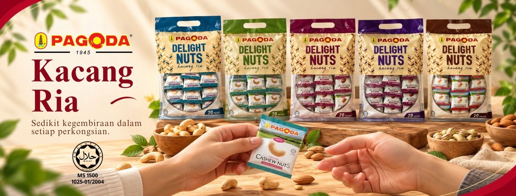 Delight Nuts Malay Banner